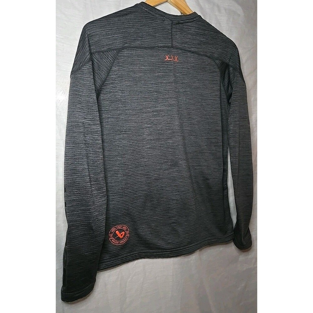 Bauer Hockey First Line Heathered Long Sleeve SweatShirt, Sz Small, Gray - Picture 5 of 9